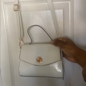 White Crossbody/Clutch Purse
